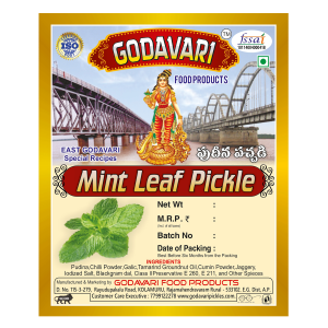 Mint Leaf Pickle (పుదీన పచ్చడి)